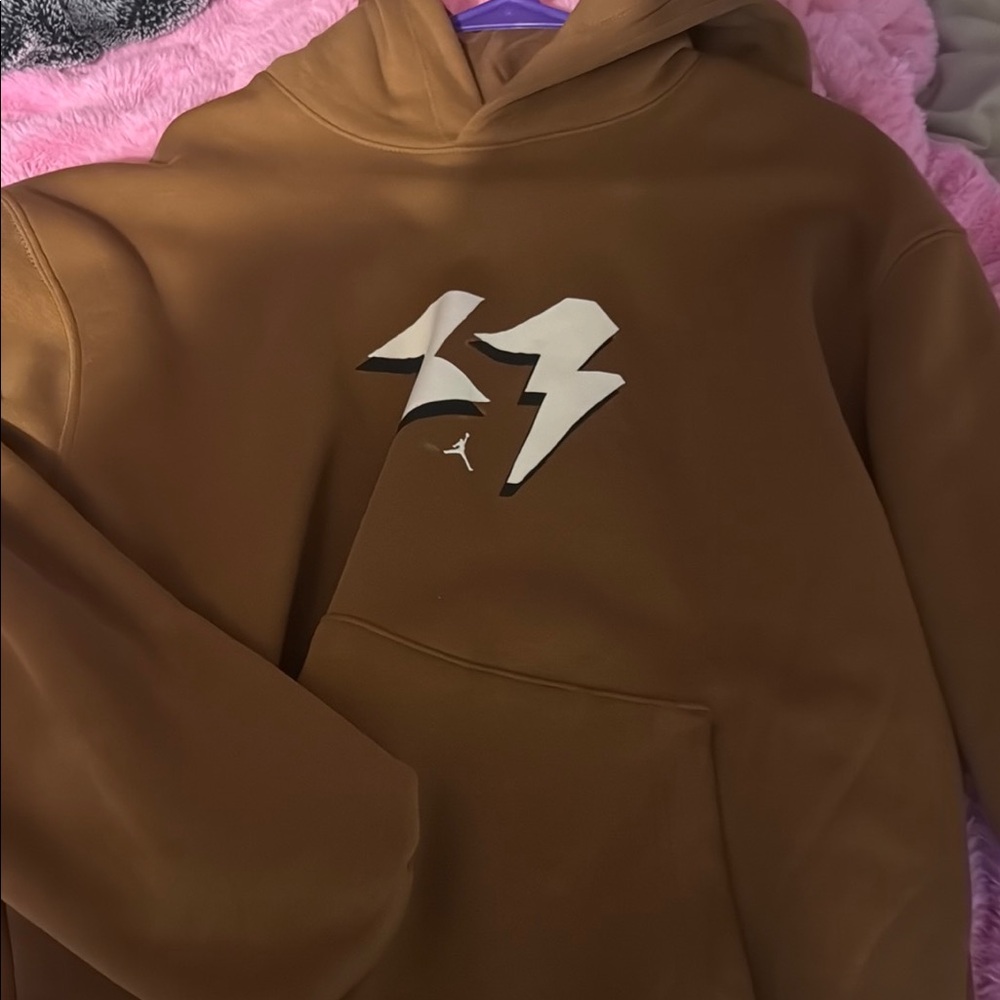 Jordan Brown Bomber Jacket